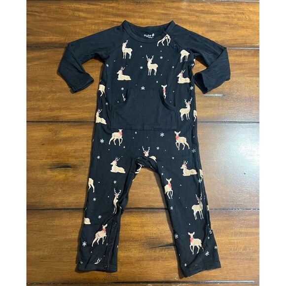 Kyte Baby Bamboo Midnight Deer Longall 18-24 month - Picture 1 of 3